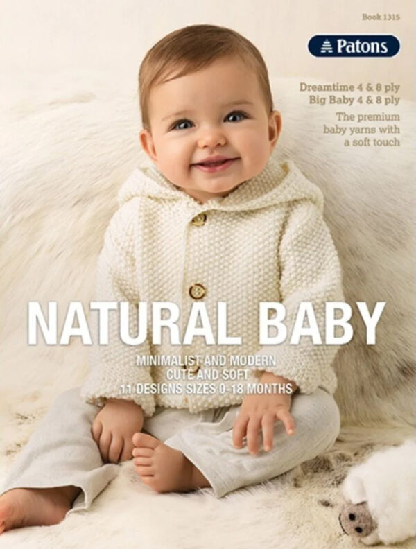 Patons Natural Baby Pattern Book