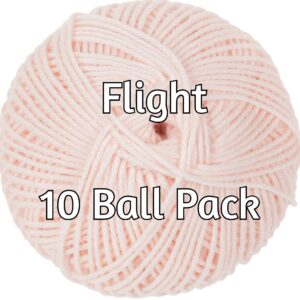 Flight Merino 8ply Swan - 10pack