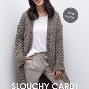 TAYC Patons Slouchy Cardi