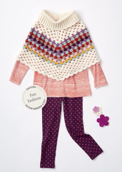 Vintage Girls Pattern Book - 5 Designs to Knit or Crochet - Image 5