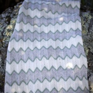 Baby Cakes Zig Zag Blanket Pattern 8 ply