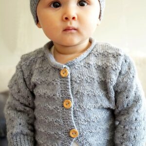 Baby Cakes Clementina Cardi and Hat 4ply