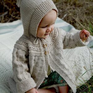 Baby Cakes Angel Jacket 8ply