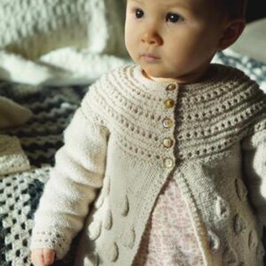 Baby Cakes Princess Georgiana Cardi 4 ply
