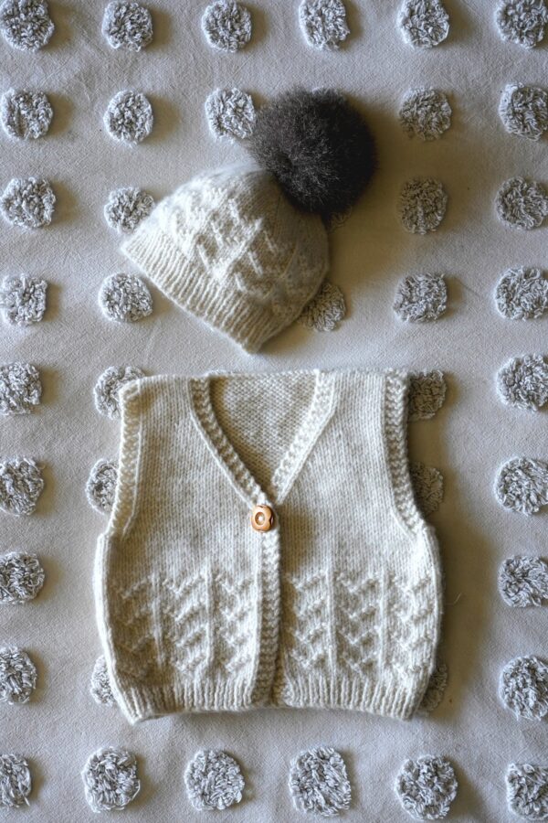 Baby Cakes Piper Vest and Hat