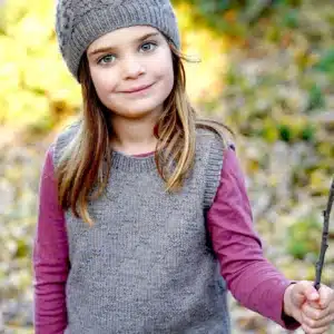 Little Cupcakes Vyna Vest and Hat