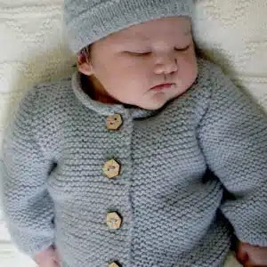 Baby Cakes Tatum Cardi and Hat