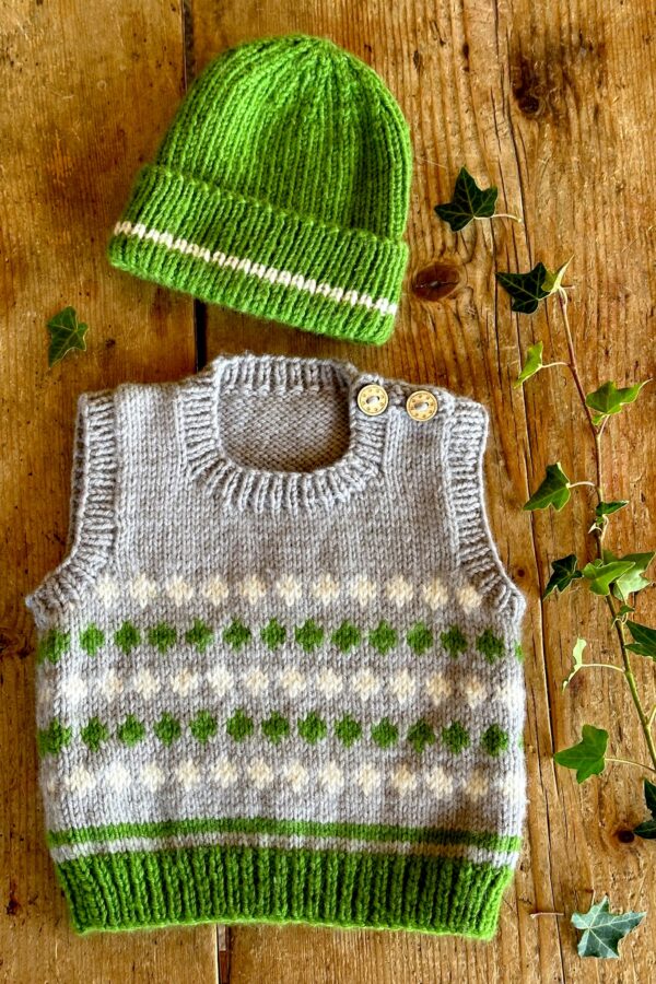 Baby Cakes Cypress Vest and Hat