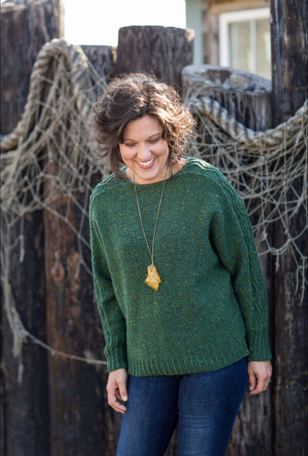 Truly Myrtle Serpentine Sweater Pattern