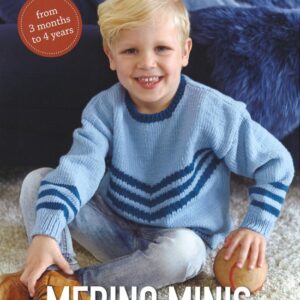 TAYC Patons Merino Minis Pattern Book - 6 Designs for kids & babies