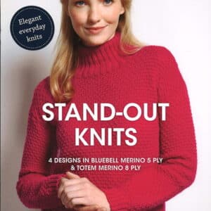 TAYC Patons Stand-Out Knits Pattern Book - 4 Designs