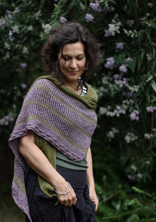 Truly Myrtle Zida Shawl Pattern