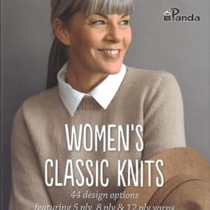 TAYC Patons Women's Classic Knits Pattern Book - 44 Design options