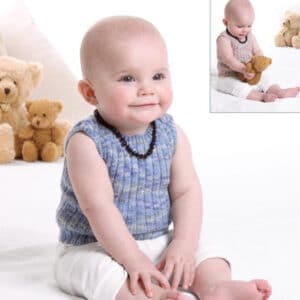 Ashford 4ply Ribbed Singlet