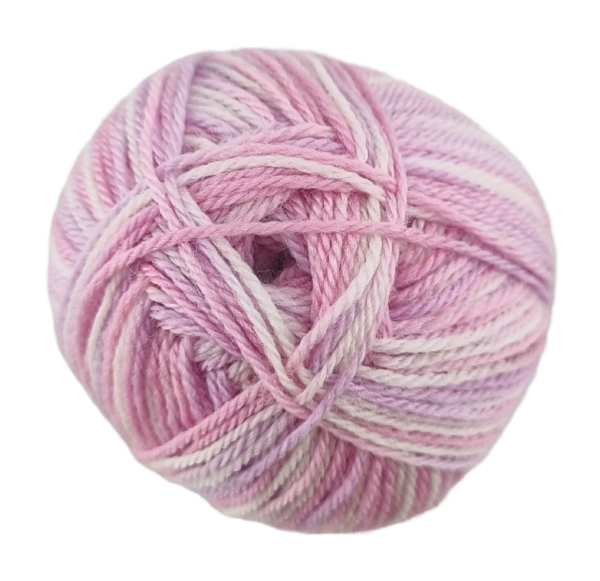 Skeinz 3ply Pink Print