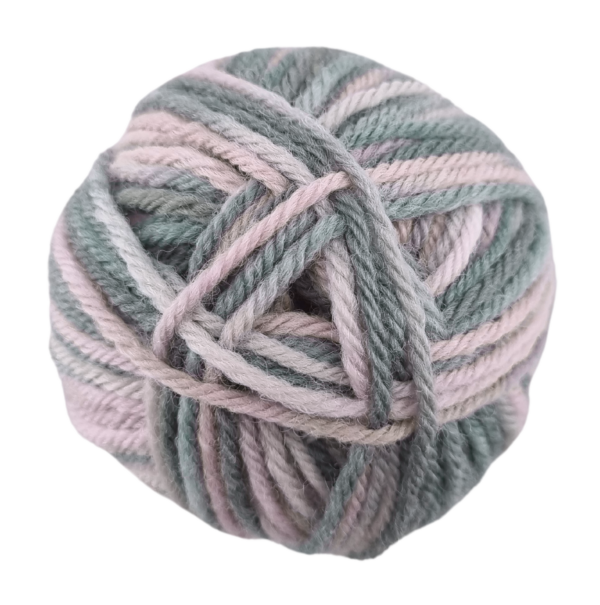 Skeinz 8ply Sage/Pink Print