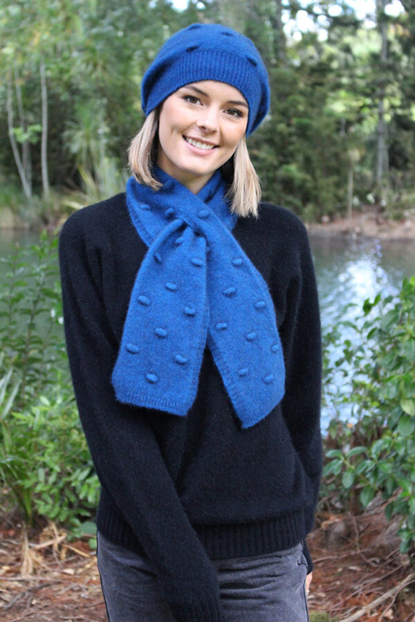 Lothlorian Possum Bobble Scarf - Lagoon