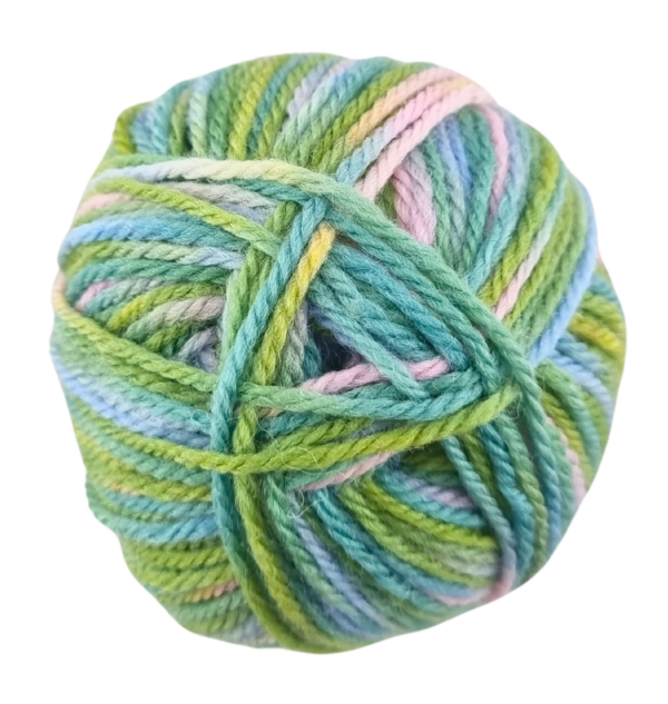 SKEINZ SECONDS - Green Multi Print 8ply