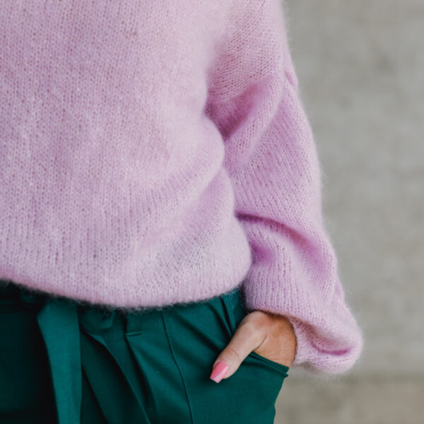 Purl Foundry Plait Sleeve Sweater - Image 4