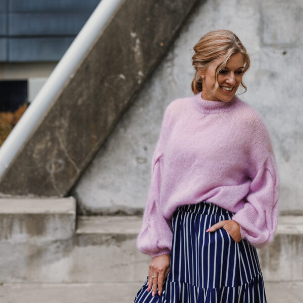 Purl Foundry Plait Sleeve Sweater - Image 5