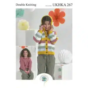UKHKA 267 - DK Cardigan and Sweater