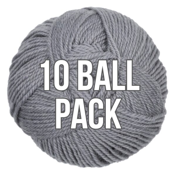 Perendale School Grey DK - 50gm 10pk