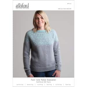 Ashford 8ply Fair Isle Yoke Sweater