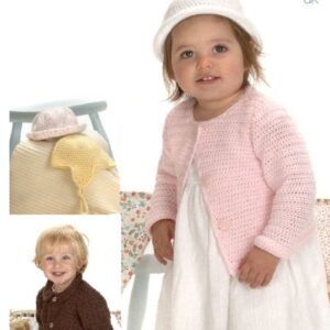 Peter Pan P1137 Crochet Cardigan