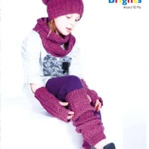 Naturally K645 Hat, Scarf, Gloves and Legwarmers