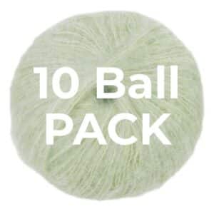 Whisper Fine Kid Mohair - Green Tea 10pack