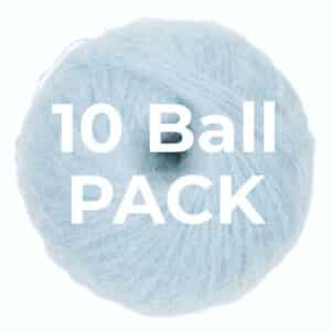 Whisper Fine Kid Mohair - Ice 10pack