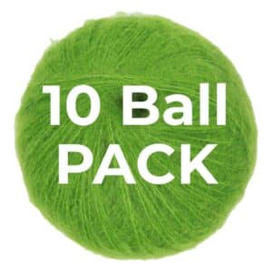 Whisper Fine Kid Mohair - Verdant 10pack