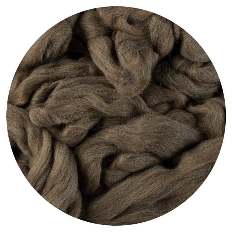 Fibre Pack – Brown Wool/Alapca Blend