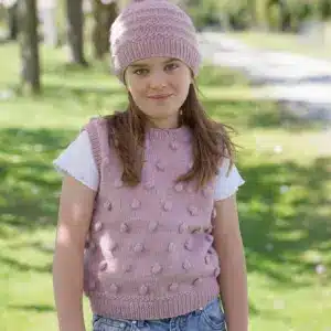 Little Cupcakes Freya Vest and Hat