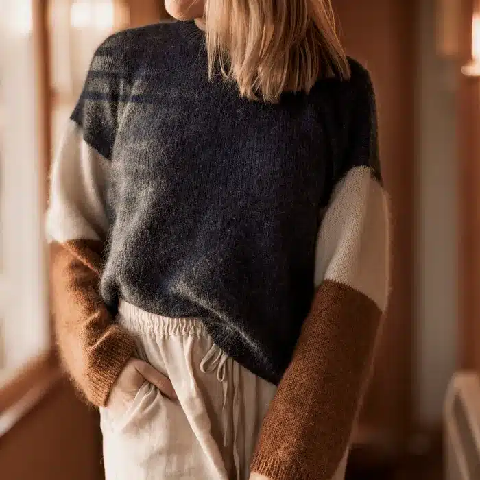 Purl Foundry Tri Tone Sweater Pattern - Image 2