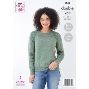 King Cole 8ply Cardigan & Sweater