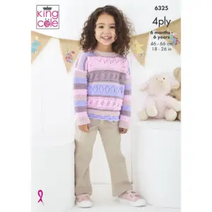 King Cole 4ply Sweater & Cardigan