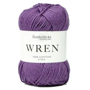 Wren Cotton 8ply - Plum